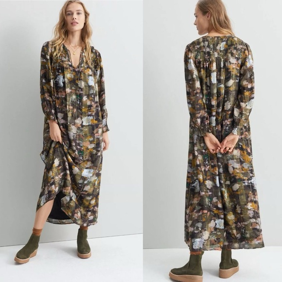Anthropologie Dresses & Skirts - Anthropologie Blair Shimmer Maxi Dress